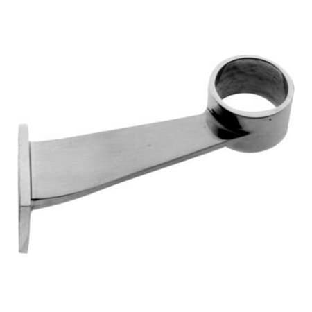 Lavi Industries Lavi Industries, Contemporary Bracket, for 2" Tubing, Satin Stainless Steel 44-406/2